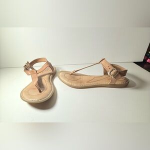 Born Tan Sandals Comfortable Stylish Footwear